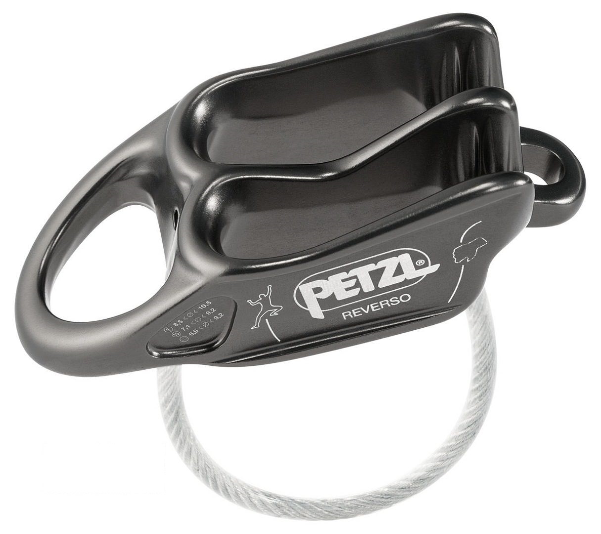 ابزار حمایت و فرود پتزل PETZL مدل ریورسو REVERSO D017AA - تصویر 2