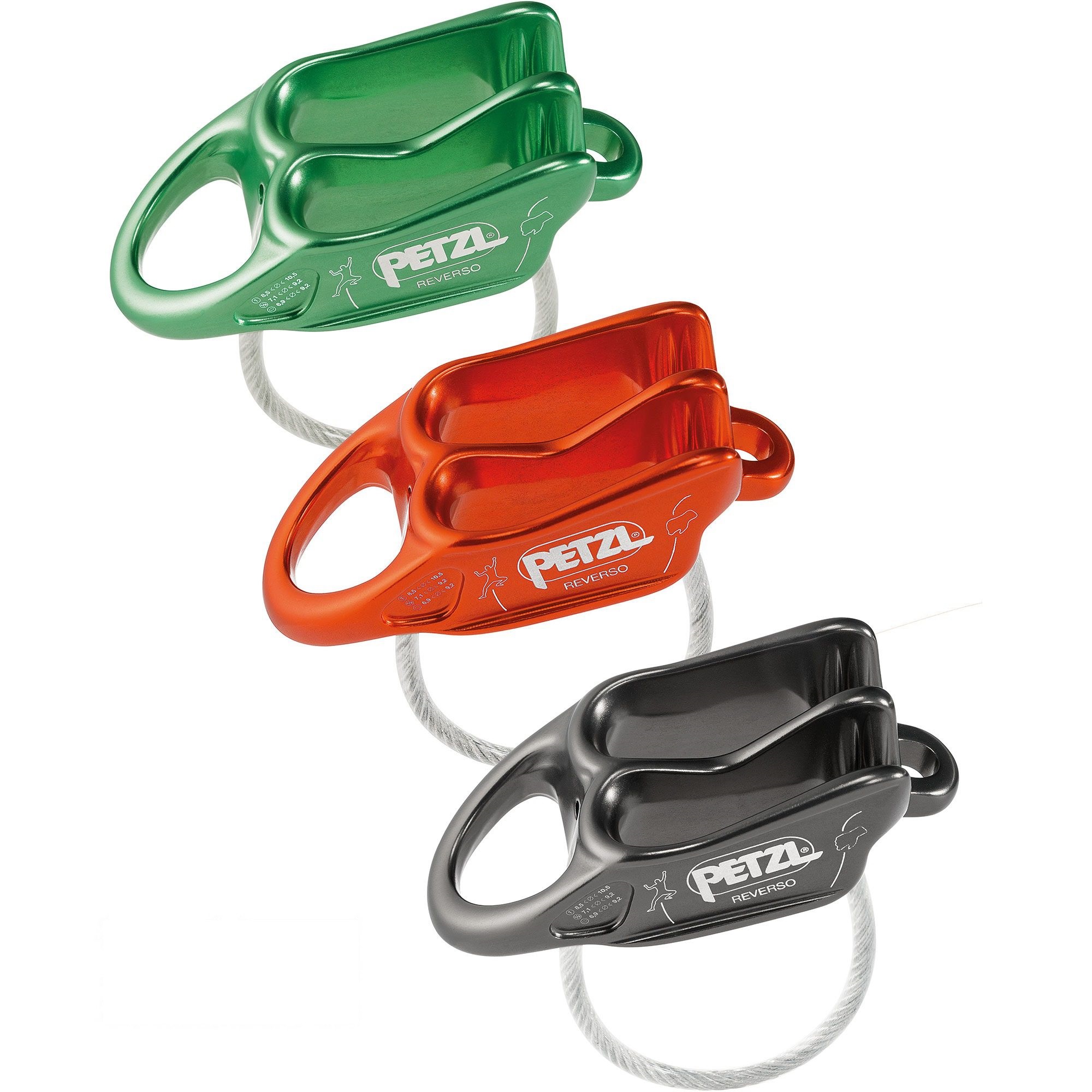 ابزار حمایت و فرود پتزل PETZL مدل ریورسو REVERSO D017AA